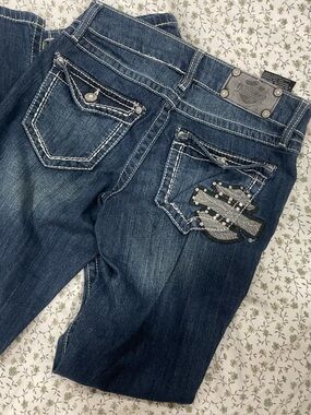 Women’s Harley-Davidson Embellished Jeans | Size 6